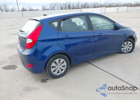 2017 Hyundai Accent Se z USA, uszkodzony, nr VIN KMHCT5AE1HU327065